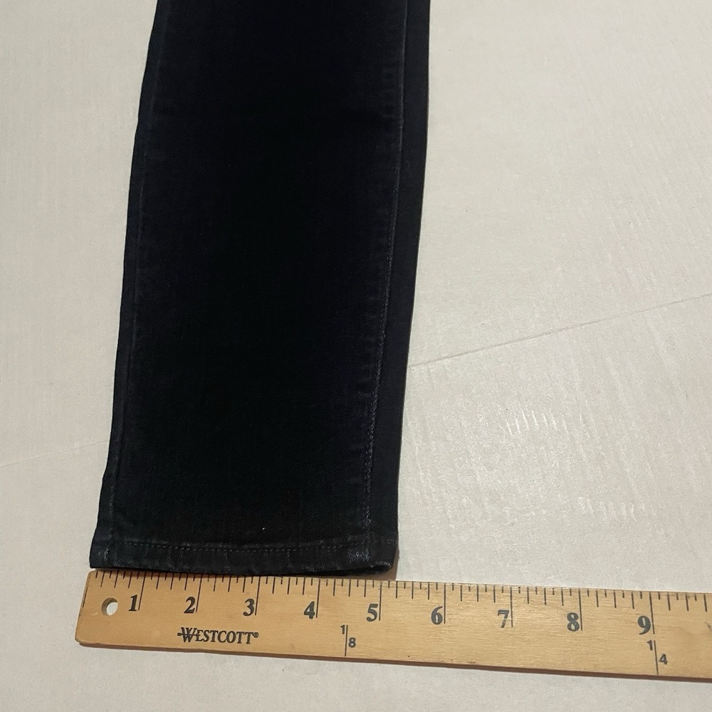 PAIGE VERDUGO ULTRA SKINNY TONAL MONA BLUE STRETCH JEANS WOMENS SIZE 27 MID-RISE - Picture 5 of 8